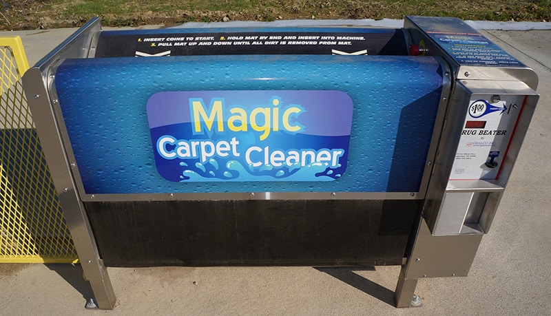 The Mat Wizard : Automatic Mat Cleaner For Car Washes